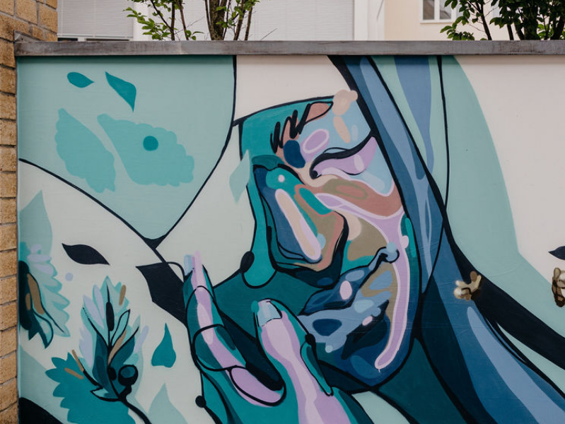 Street Art Klosterfrau Cologne