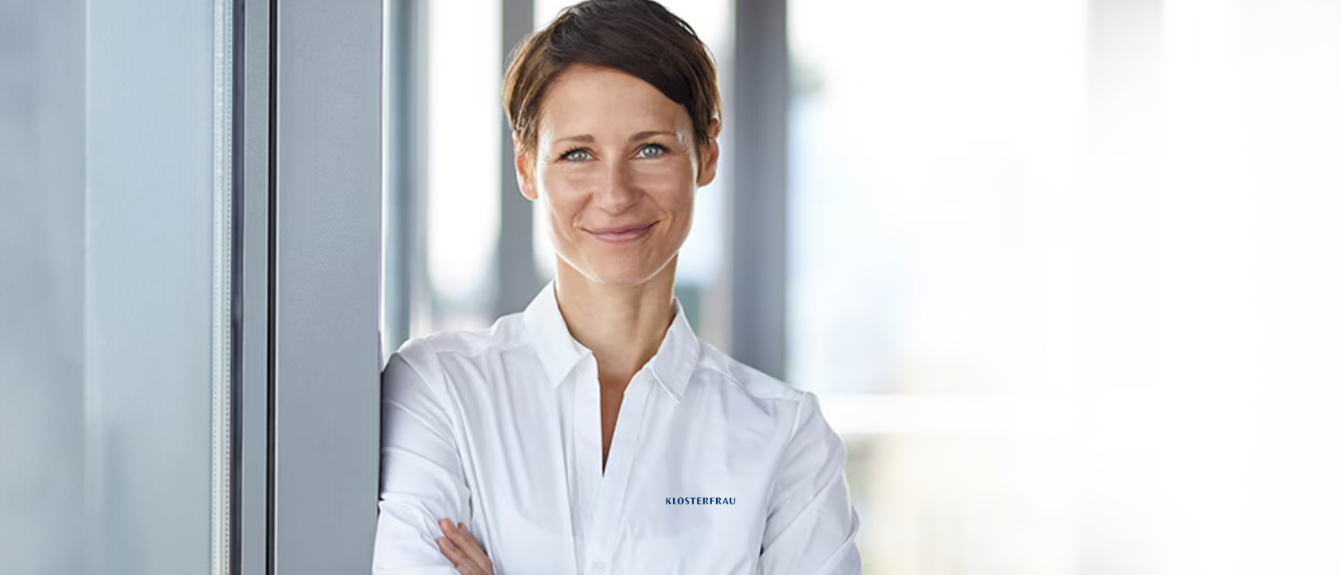 Woman smiles at the camera